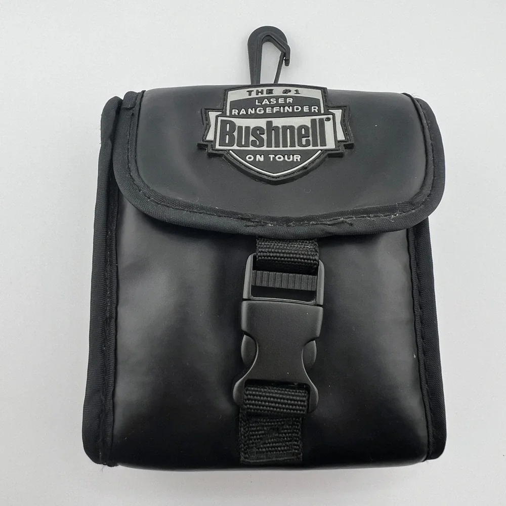 Bushnell Medalist PinSeeker Laser Golf Rangefinder 201355 Silver w Case Battery